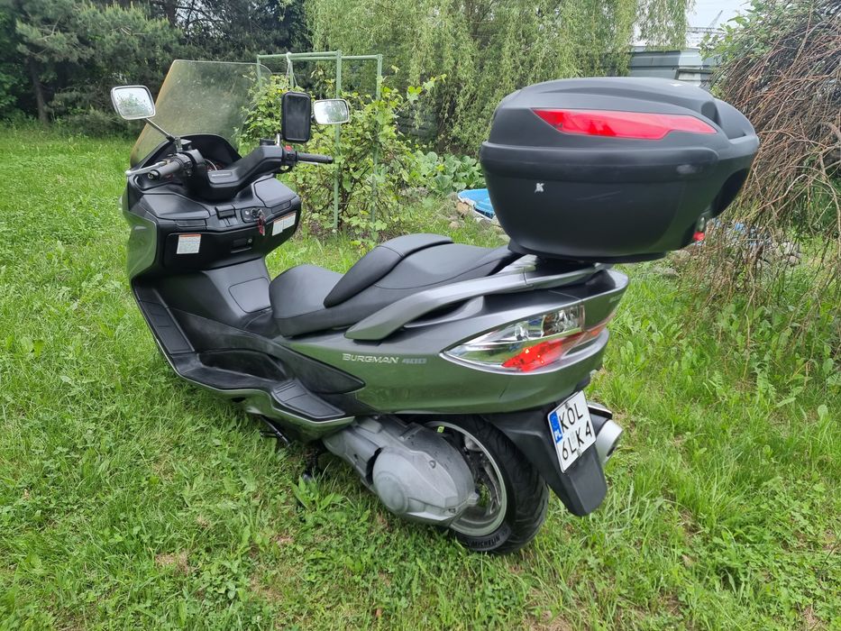 Suzuki burgman 400 zamiana