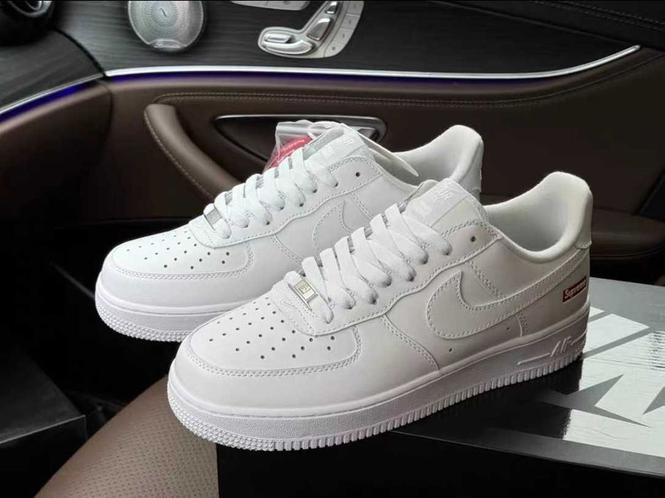 "Buty Trampki" Nike_Air_Force_1_Low_White_R.46