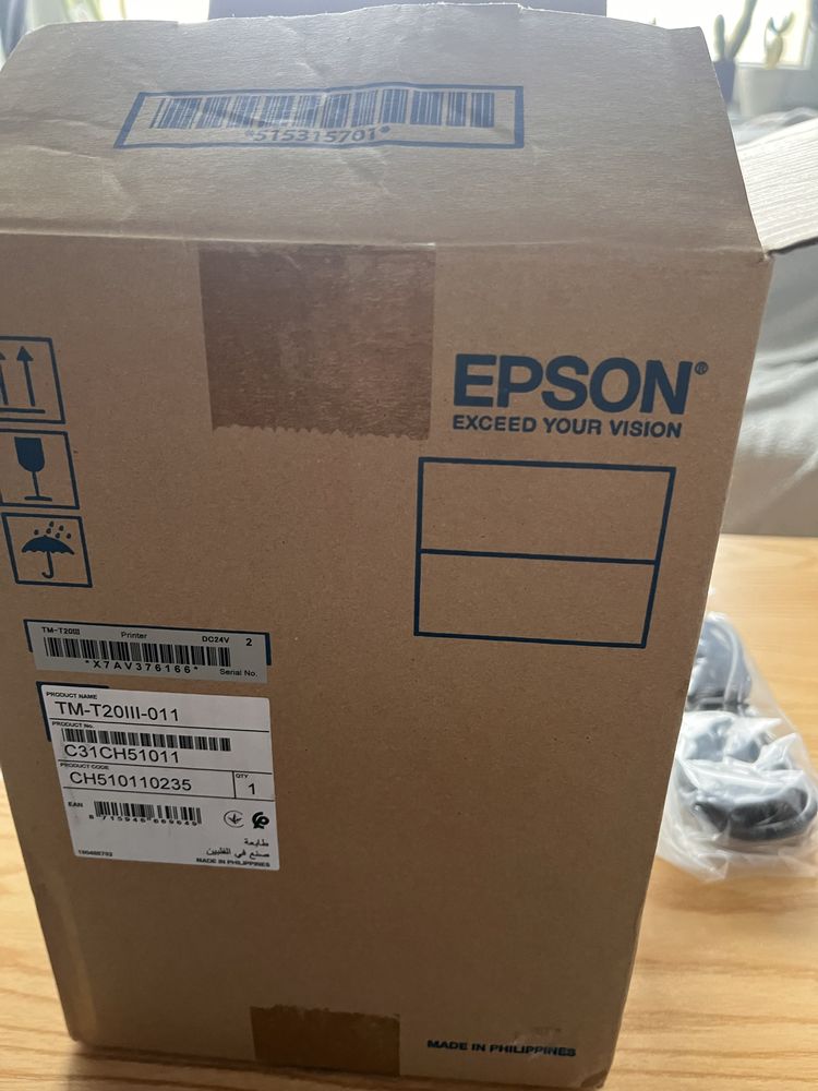 Epson Drukarka Stacjonarna TM-T20III termiczna (C31CH51011)