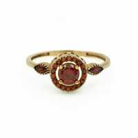 Złoty pierścionek  APART z kolekcji vintage