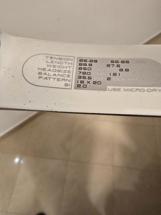 Raquete tenis  wilson ncode n2 superoversized