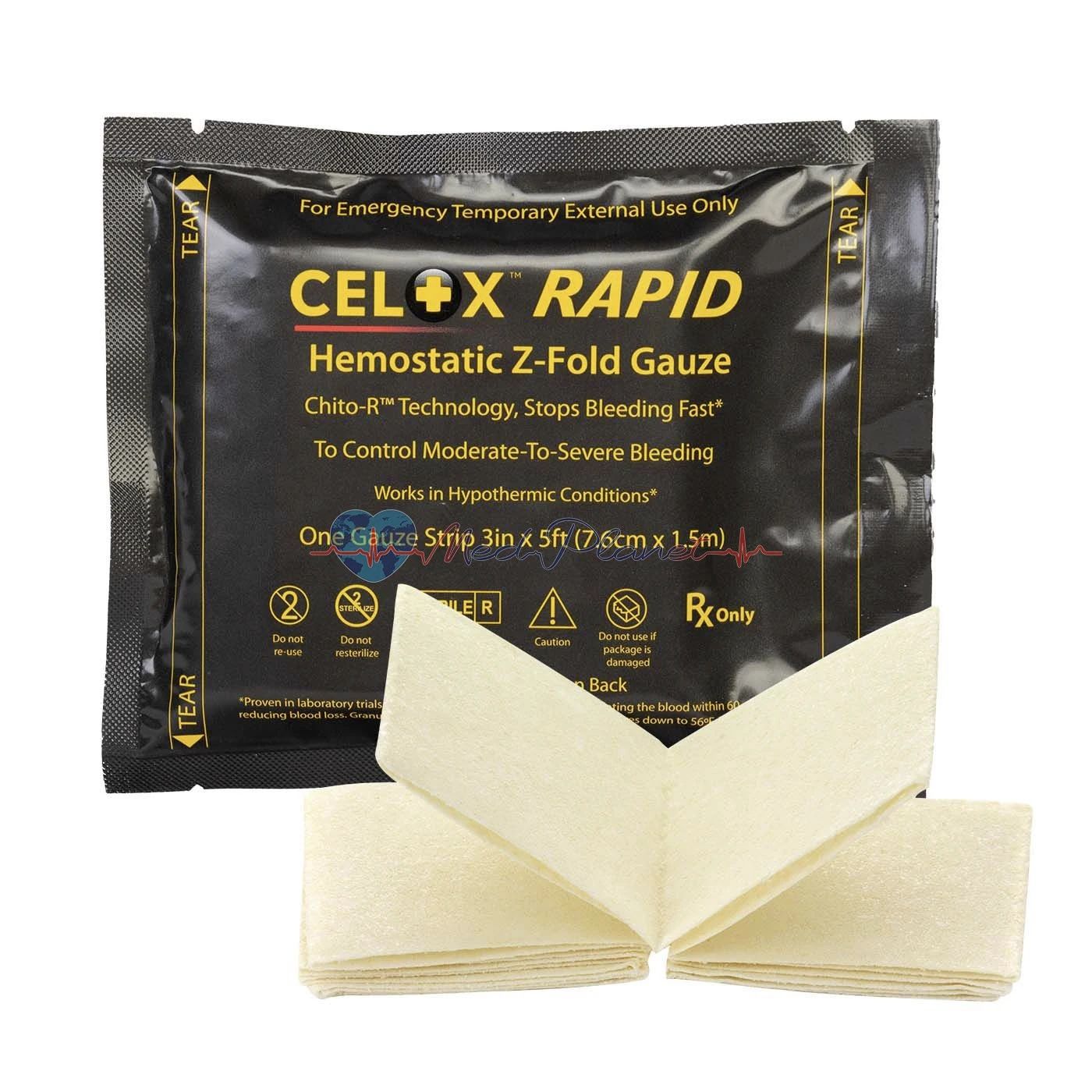 Бинт гемостатичний Z-Fold Celox Rapid