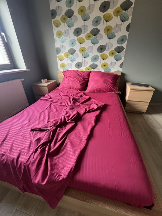 Komplet pościeli 200×220 cm z mikrosatyny – różne kolory dostępne!