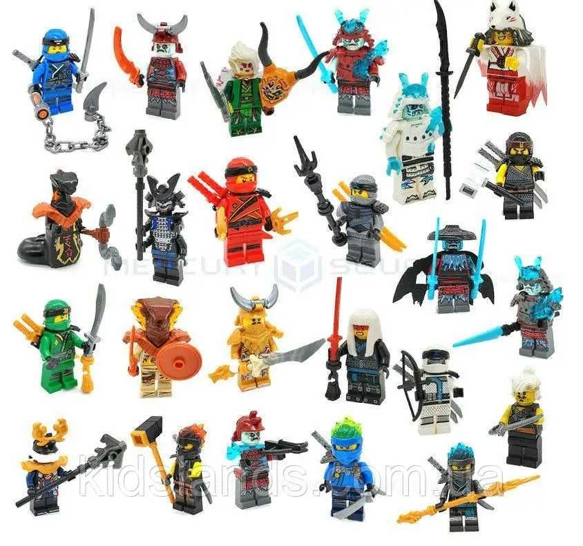 Мини фигурки конструктор аниме ниндзяго Ninjago для лего