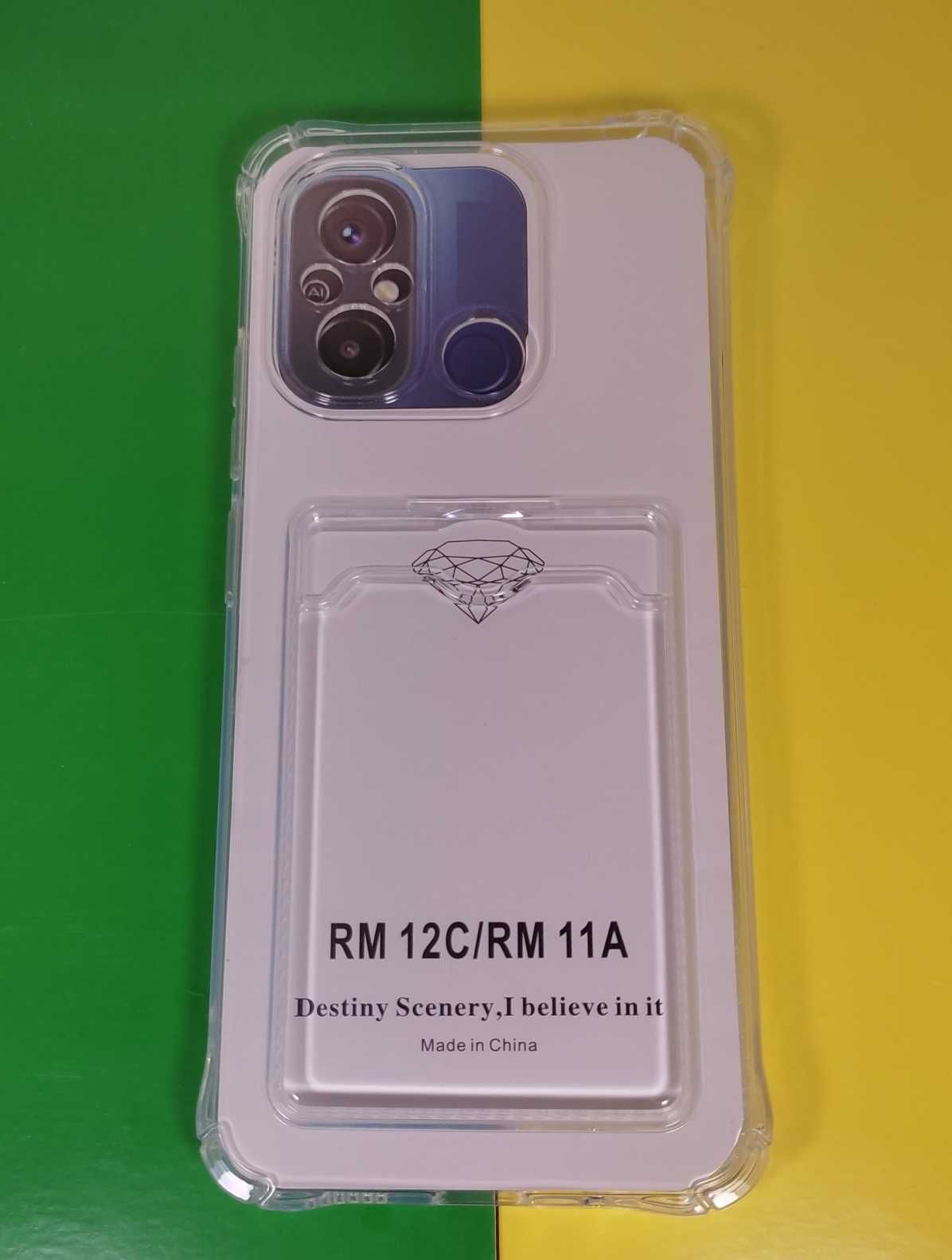 Чехол с карманом Xiaomi Redmi Note 12\Pro\12s, 12C\11A, 12 Lite, 13C