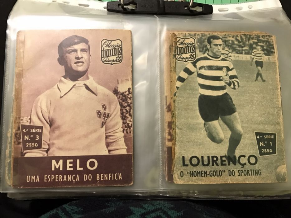 Revistas Coleção Ídolos do Desporto 4 Série