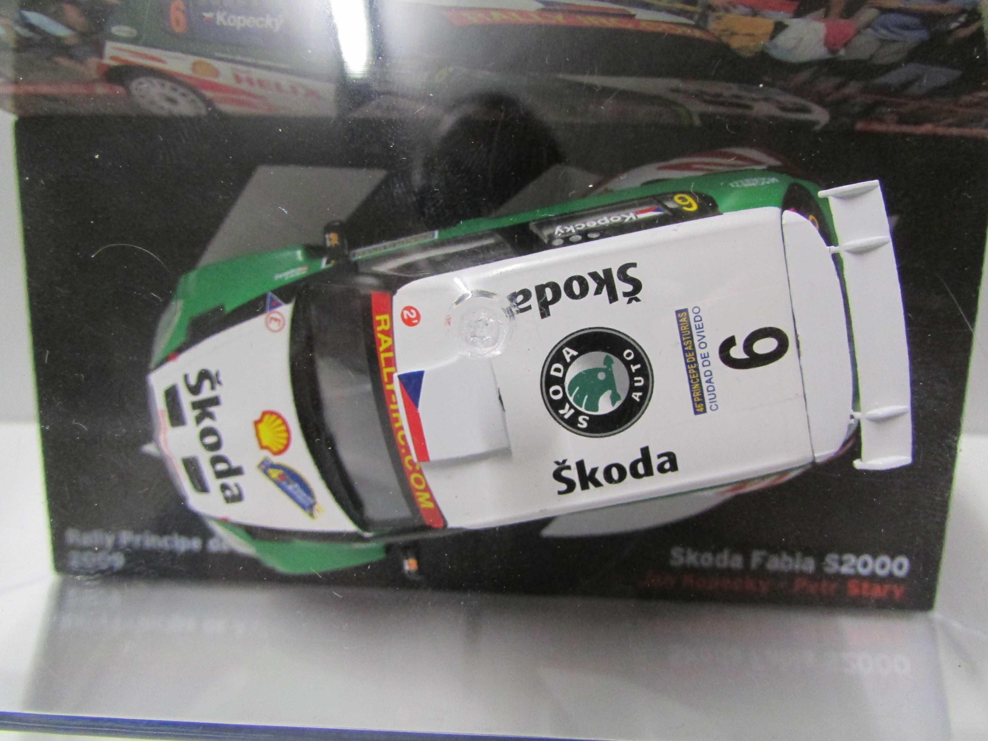 Skoda Fabia S2000 #6 // Rali Astúrias 2009 // Altaya 1/43