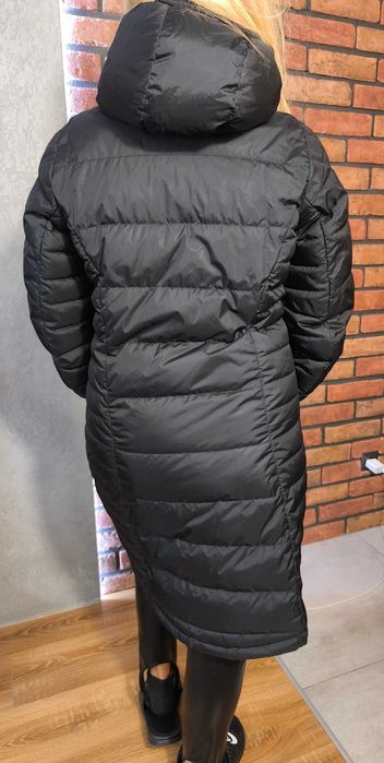 Damski długa kurtka zimowa , pikowana ocieplany PUCHEM, r, S Bergans