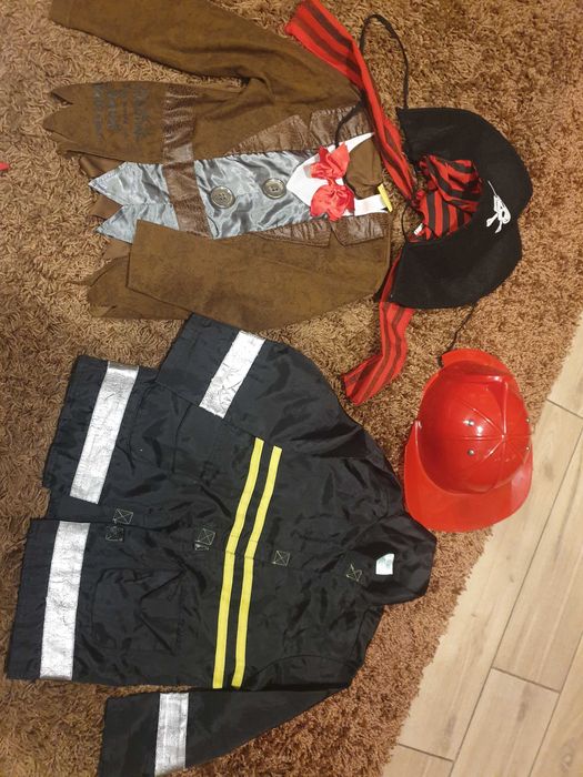 Strój karnawałowy dla chłopca PIRAT, STRAŻAK