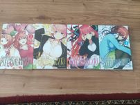 Manga Sposób na Pięcioraczki - tomy 1-4