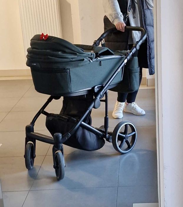 Wózek 2 w 1 Adamex Zico New butelkowa zieleń