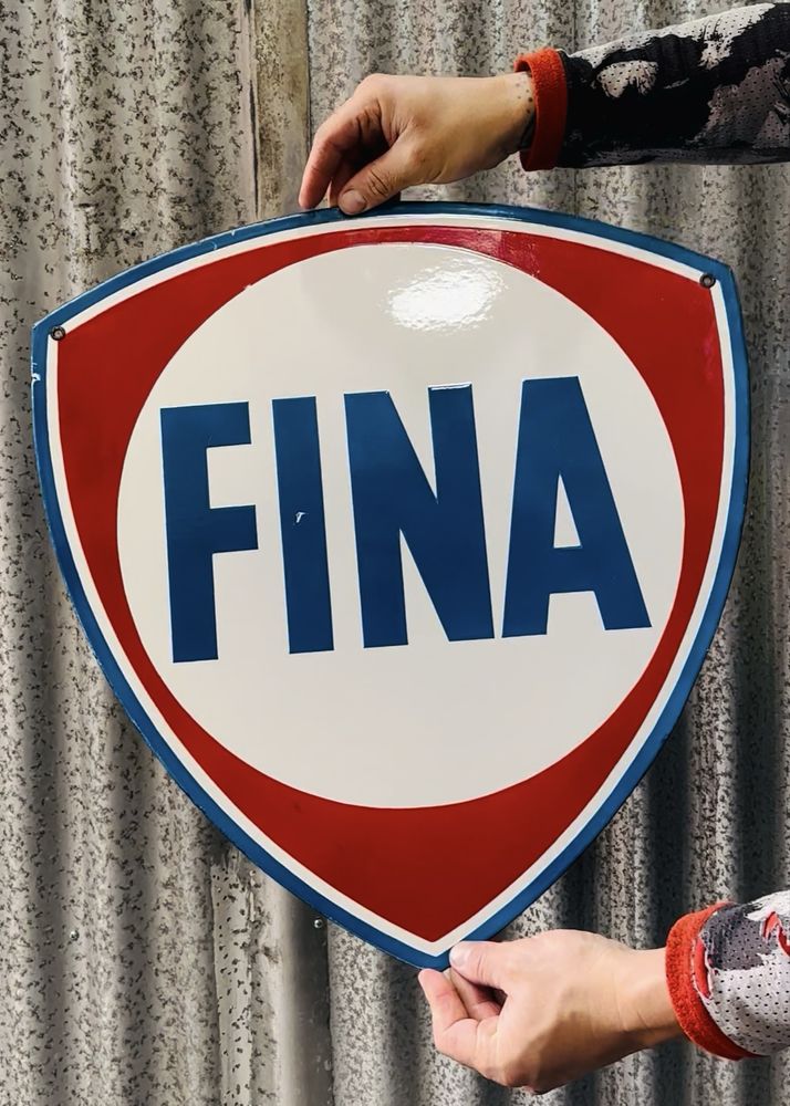 Chapa Esmaltada FINA Original – Anos 50/60