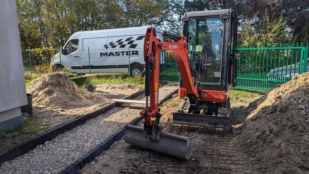 Minikoparka wynajem.