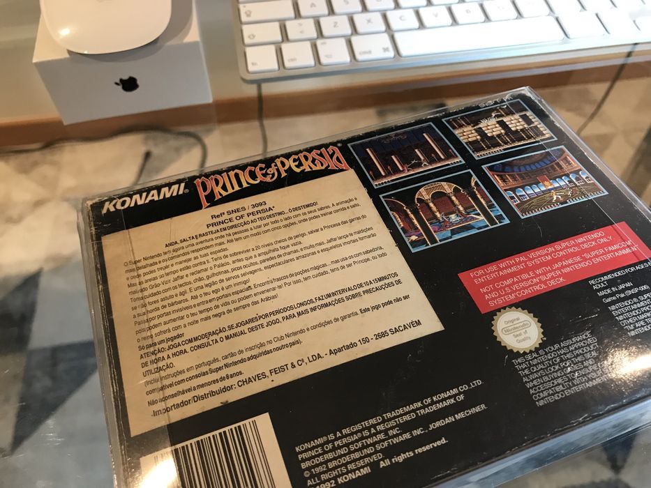 Super nintendo snes Prince of Persia (Pal) - completo
