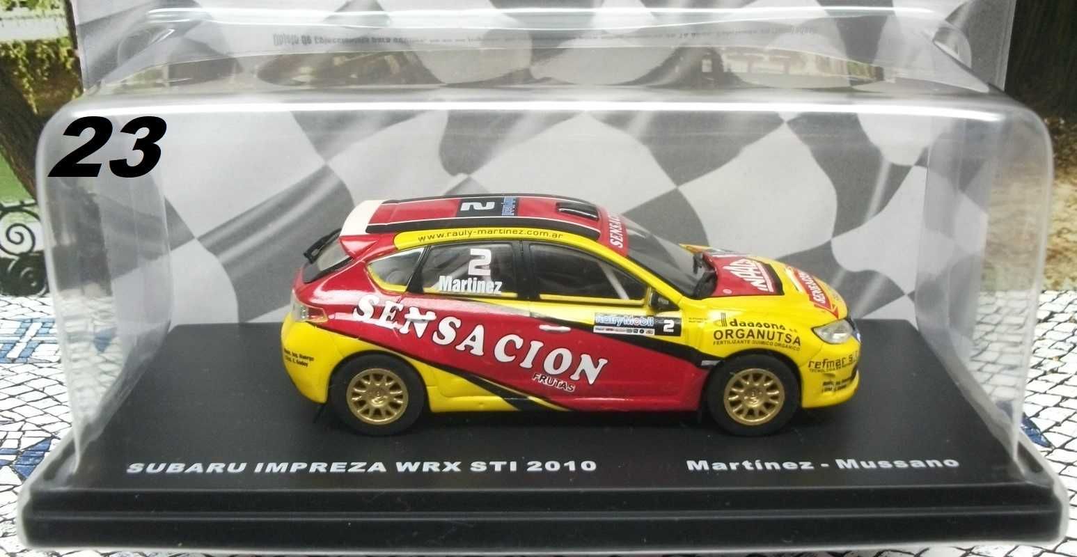 Renault, Ford, Audi, Lancia, Porsche,Citroen, rally WRC  Salvat - 1:43