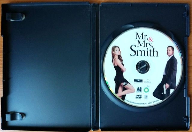 MR.&MRS. SMITH film na DVD z Bradem Pitt i Angelina Jolie