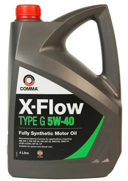 Comma X-Flow Type G 5W-40 синтетическое моторное масло 1/4/5 л