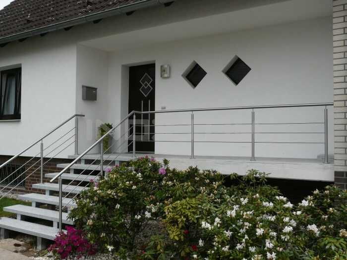 Balustrada ze stali nierdzewnej do samodzielnego montażu