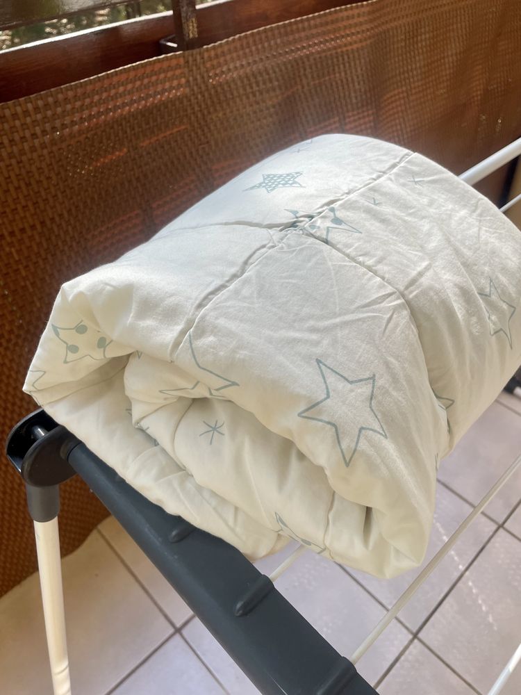 Kołdra dziecięca IKEA antyalergiczna lyocell+bawełna wymiar 125x110 cm