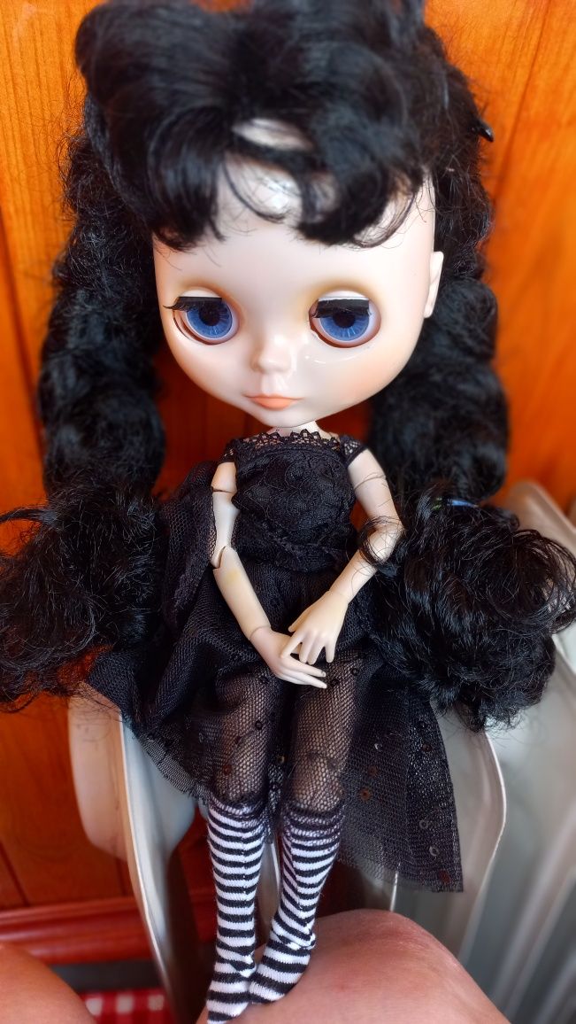Лялька Блайз, Венздей, Wednesday, кукла Blythe, 30 см