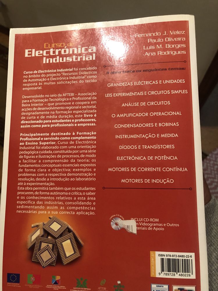 Livro curso electrónica industrial