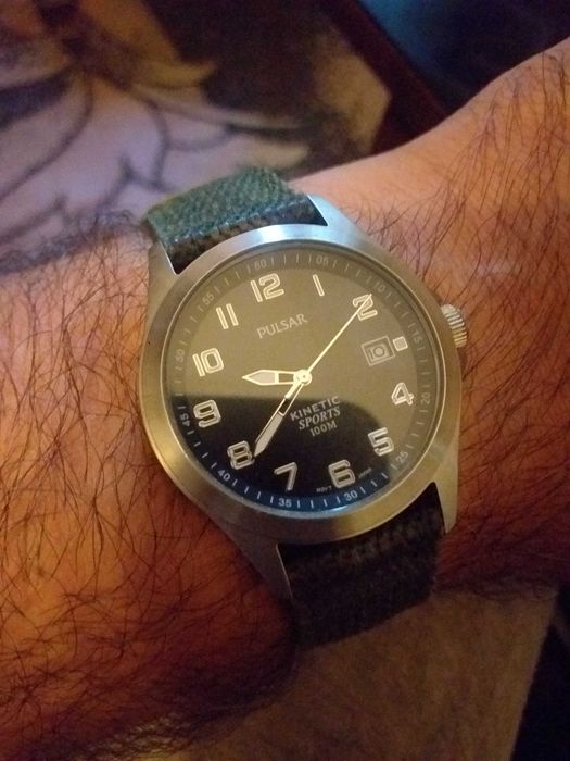 Наручные часы Pulsar Kinetic Sports 100 m YT57-X041.