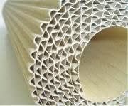 Гофрокартон двошаровий рулонах картон коробки лотки ящики тара гофра