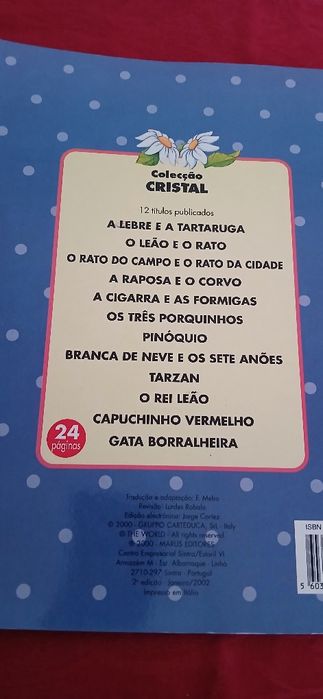 Livro Pinóquio da Marus Editores