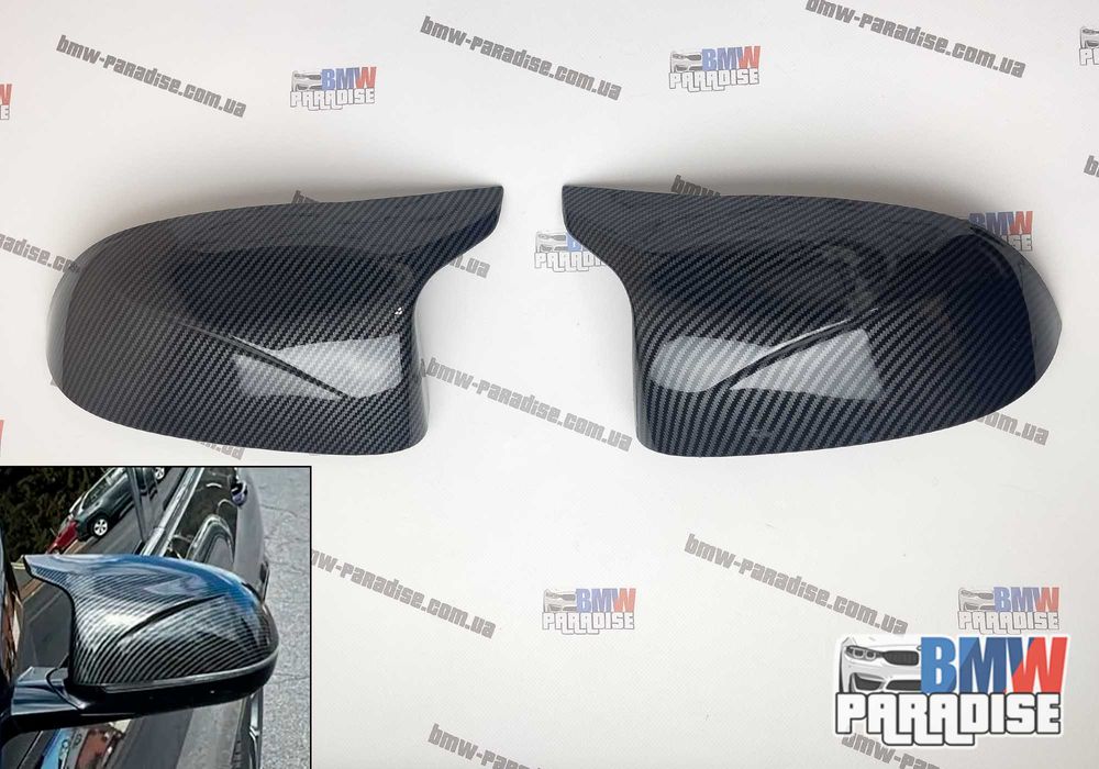 ТОП ЦЕНЫ! M-PERFORMANCE накладки на зеркала BMW G01 G02 G05 G06 G07 IX