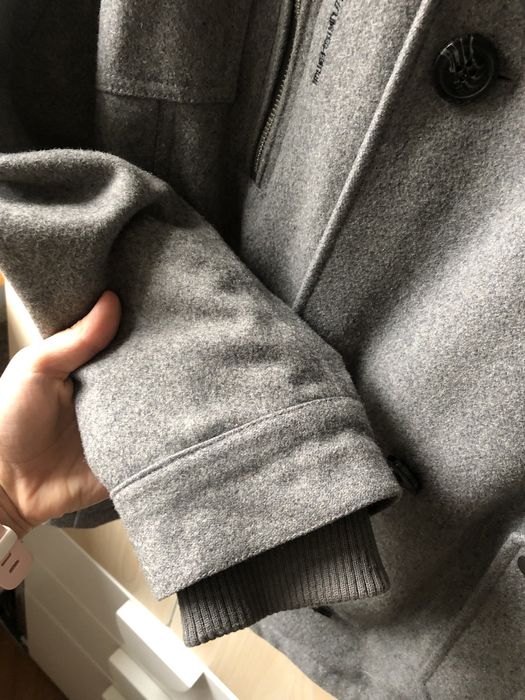 Welniana kurtka plaszcz c&a M L