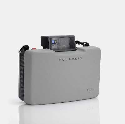 Vintage Polaroid 104 Instant Pack Film Land Camera And Flashgun