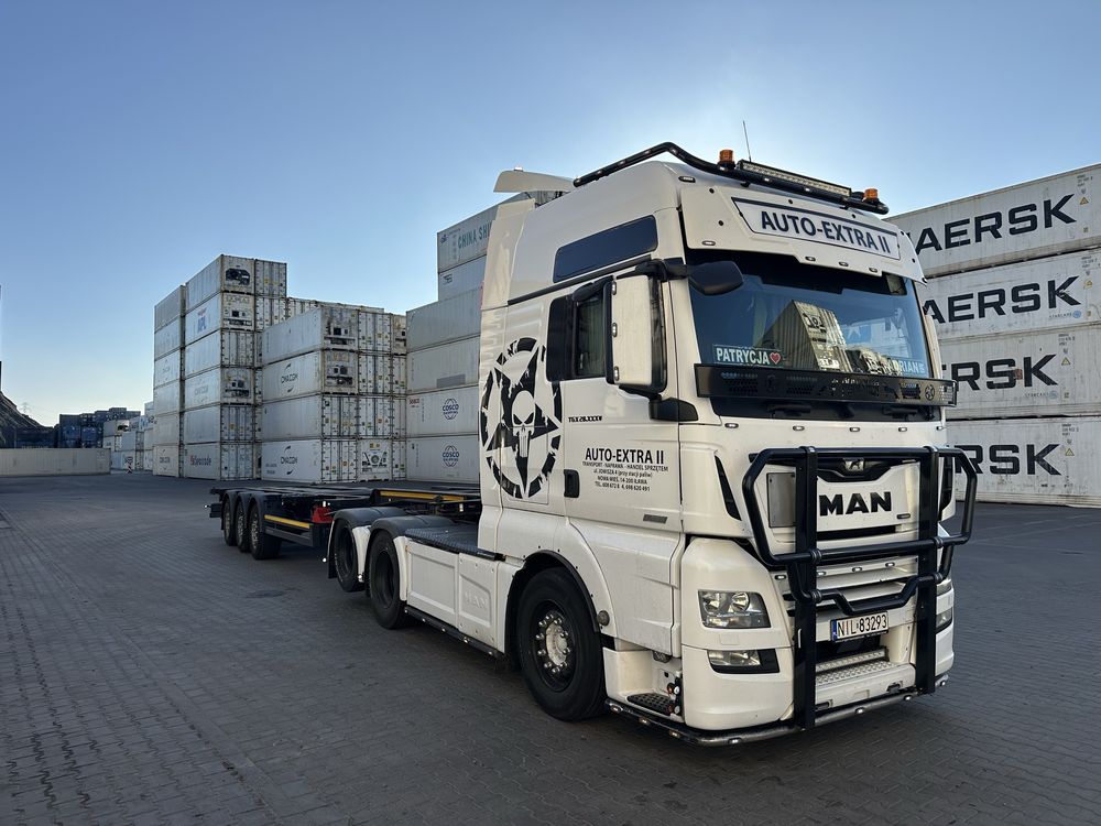 Man tgx 28.580 6x2 boogie mozliwosc w zestawie koegel 2023 agregat 24r
