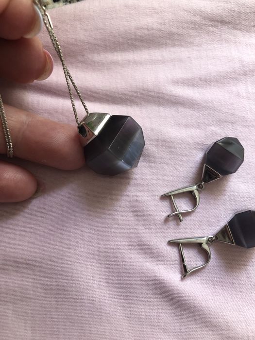 Серебряный комплект