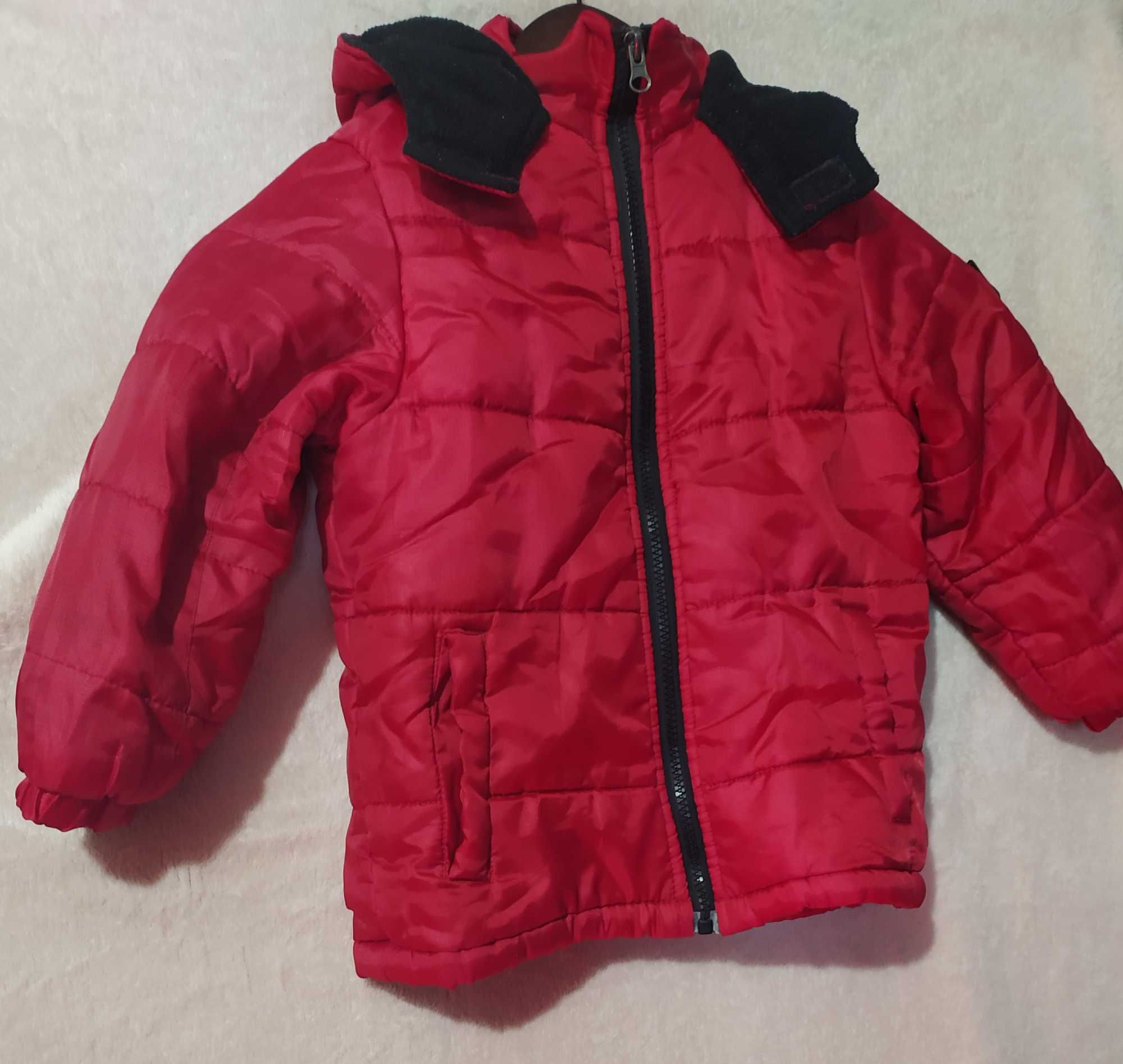 Детская зимняя болоньевая куртка на синтепоне Ixtreme на рост 110 см