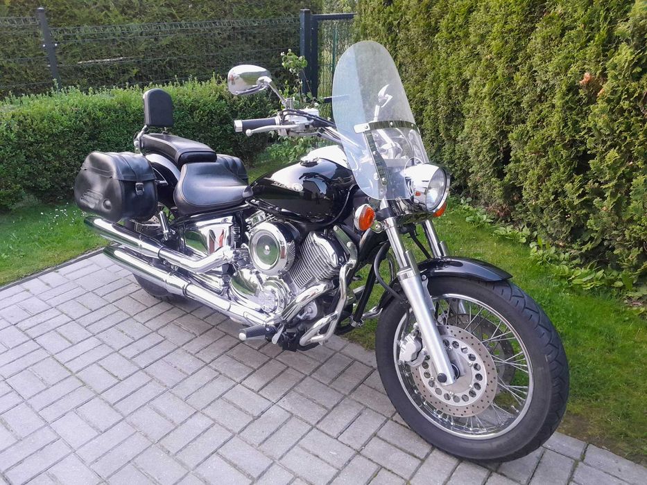 Yamaha Drag star 1100.Wersja eu,2004 rok.po regeneracji sprzegielka.