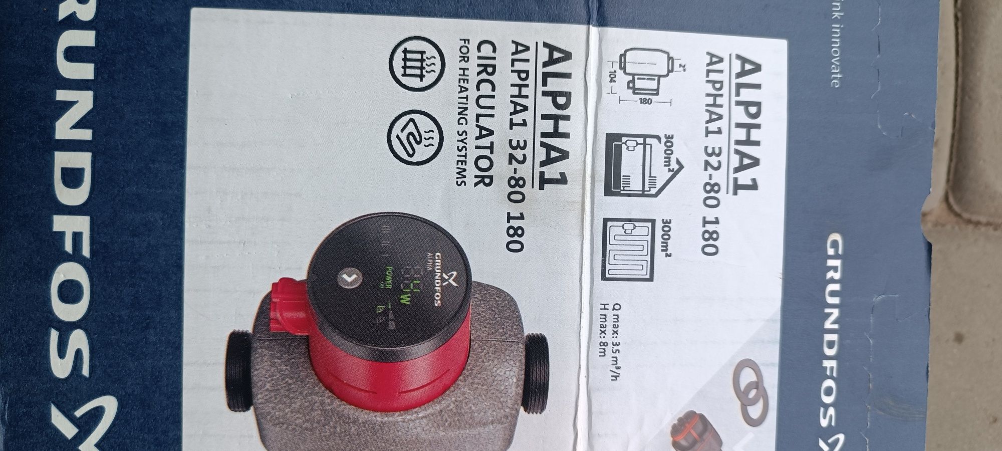 Pompa obiegowa Grundfos  32/80