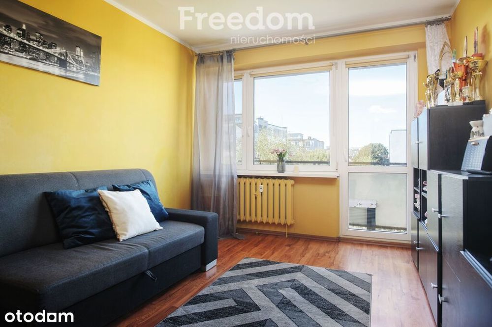 Nowoczesne  i rozkładowe  dwupokojowe mieszkanie.