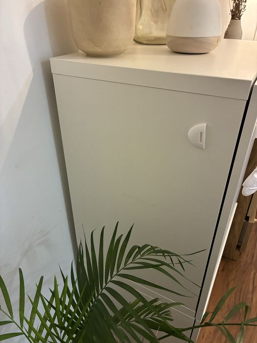 2 modulos brancos Ikea