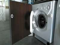 Maquina lavar roupa encastre c/porta de madeira a funcionar bem.