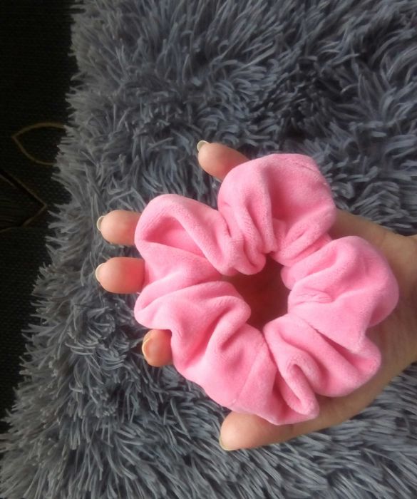 Duże scrunchie, frotka do włosow