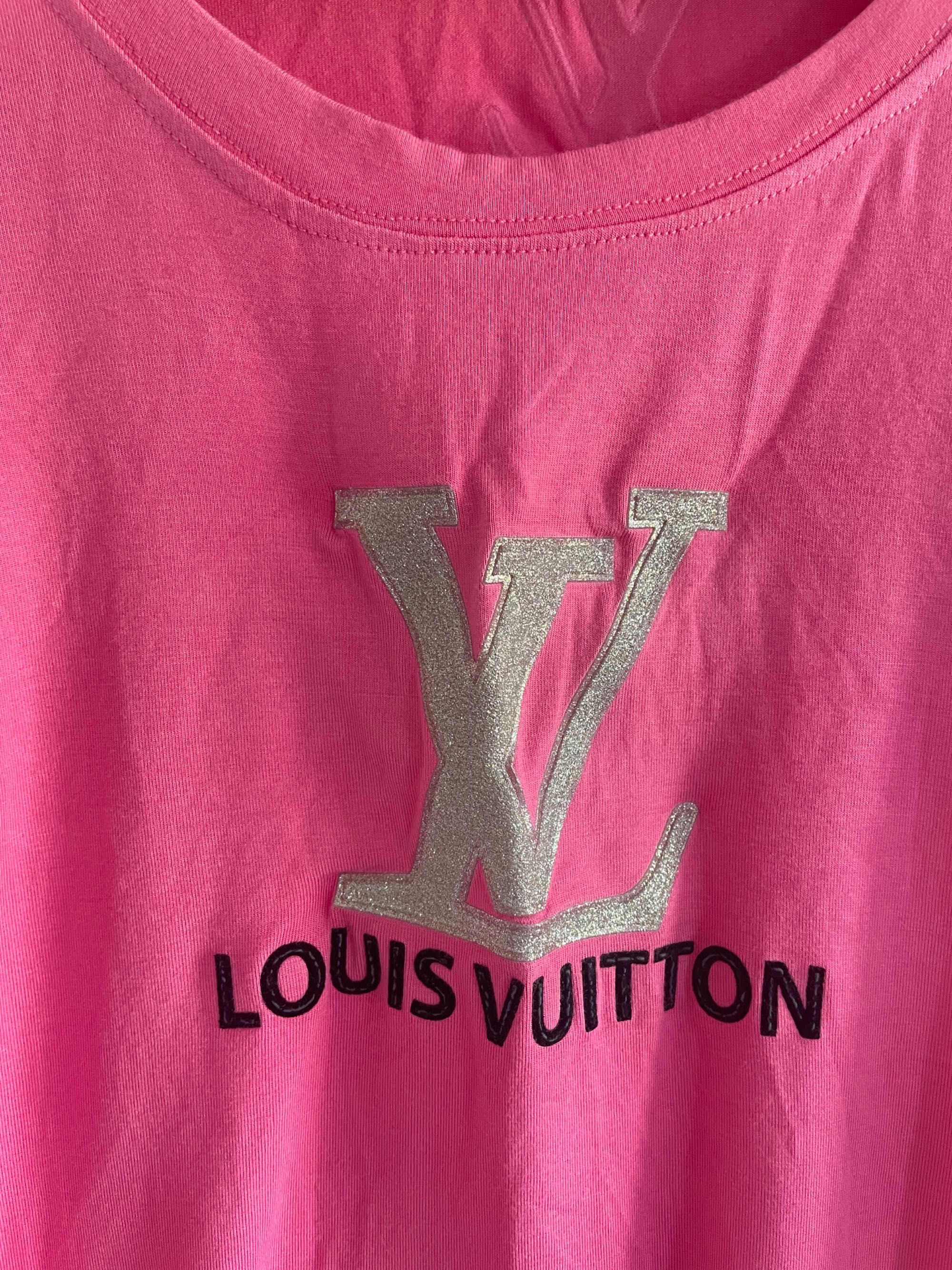 Koszulka damska z napisem Louis Vuitton