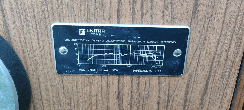 Głośniki Unitra Tonsil + wzmacniacz Arcam Alpha 5