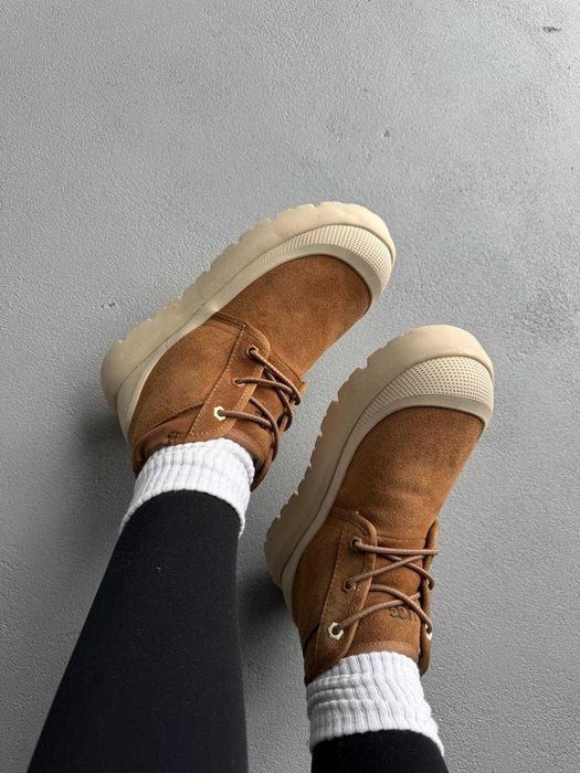 Ботинки UGG Neumel Weather Hybrid Chestnut 36-45 Натур Замша! Купить!