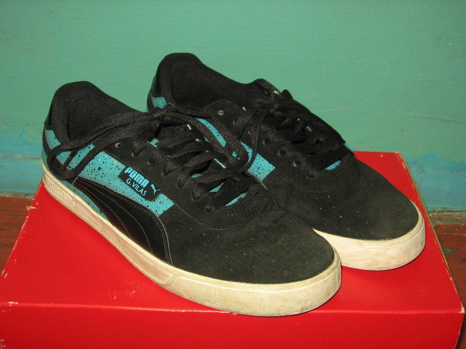PUMA Suede G. Vilas Black / Diamond Blue