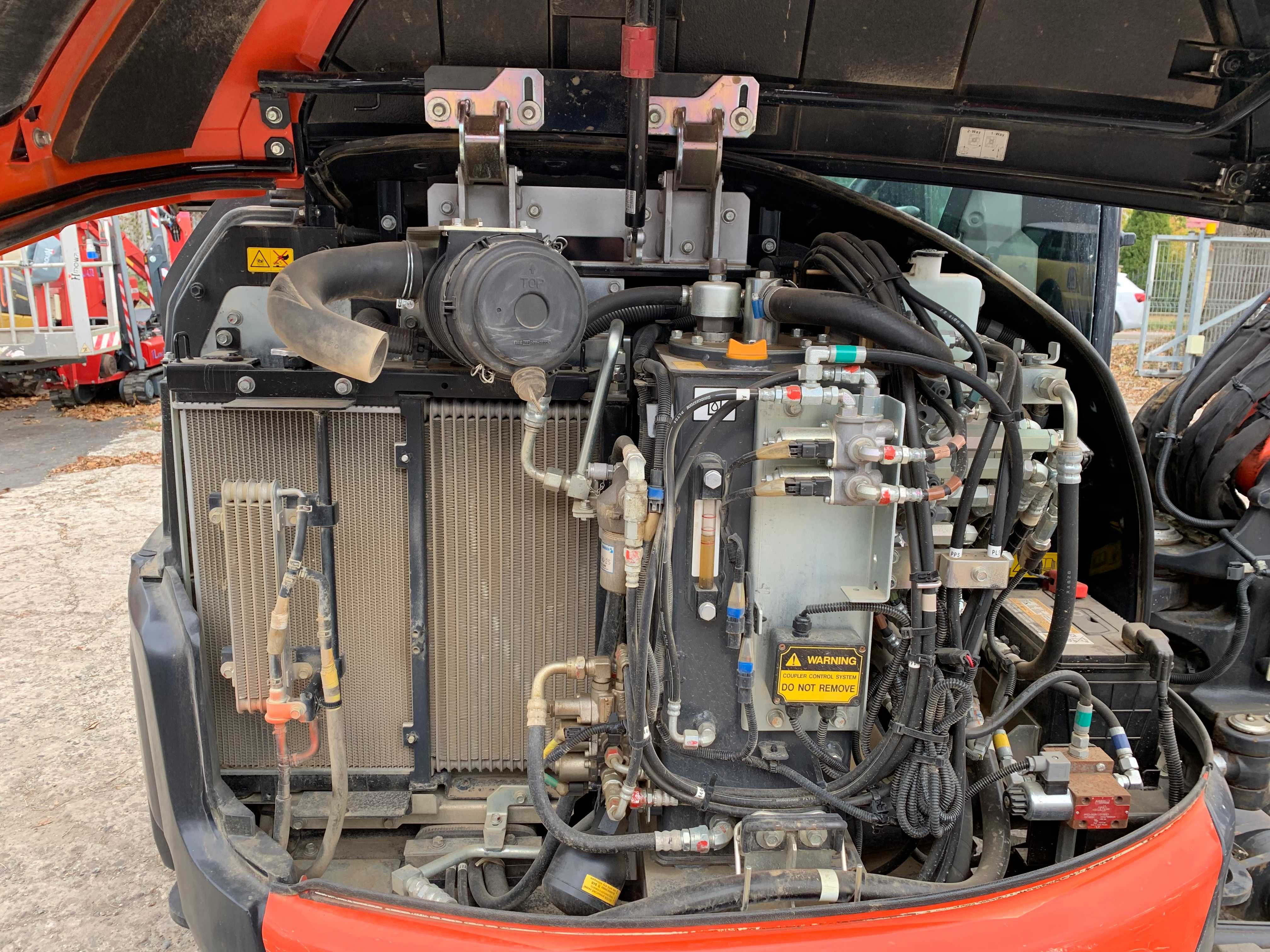 Kubota U50-5 minikoparka 5 ton rok 2021, 3 łyżki 1680 mtg 179000 netto