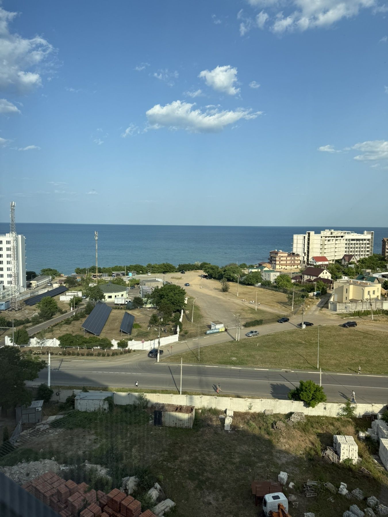 ‼️1 комн.первая линия моря,50м,котел