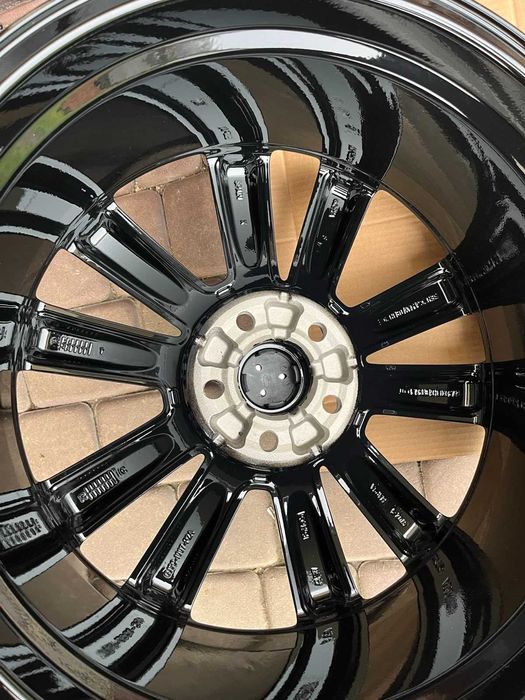 Oryginalne alufelgi Ford 5x108 18 Czujnik Kuga ST CZARNE