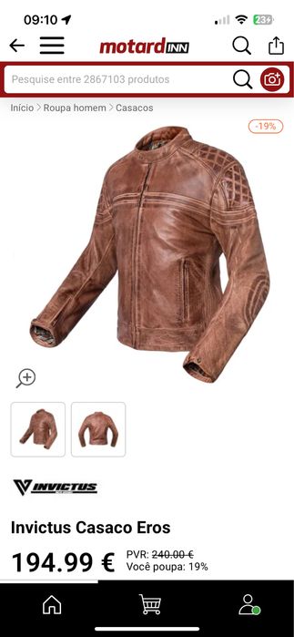 Casaco Invictus Eros