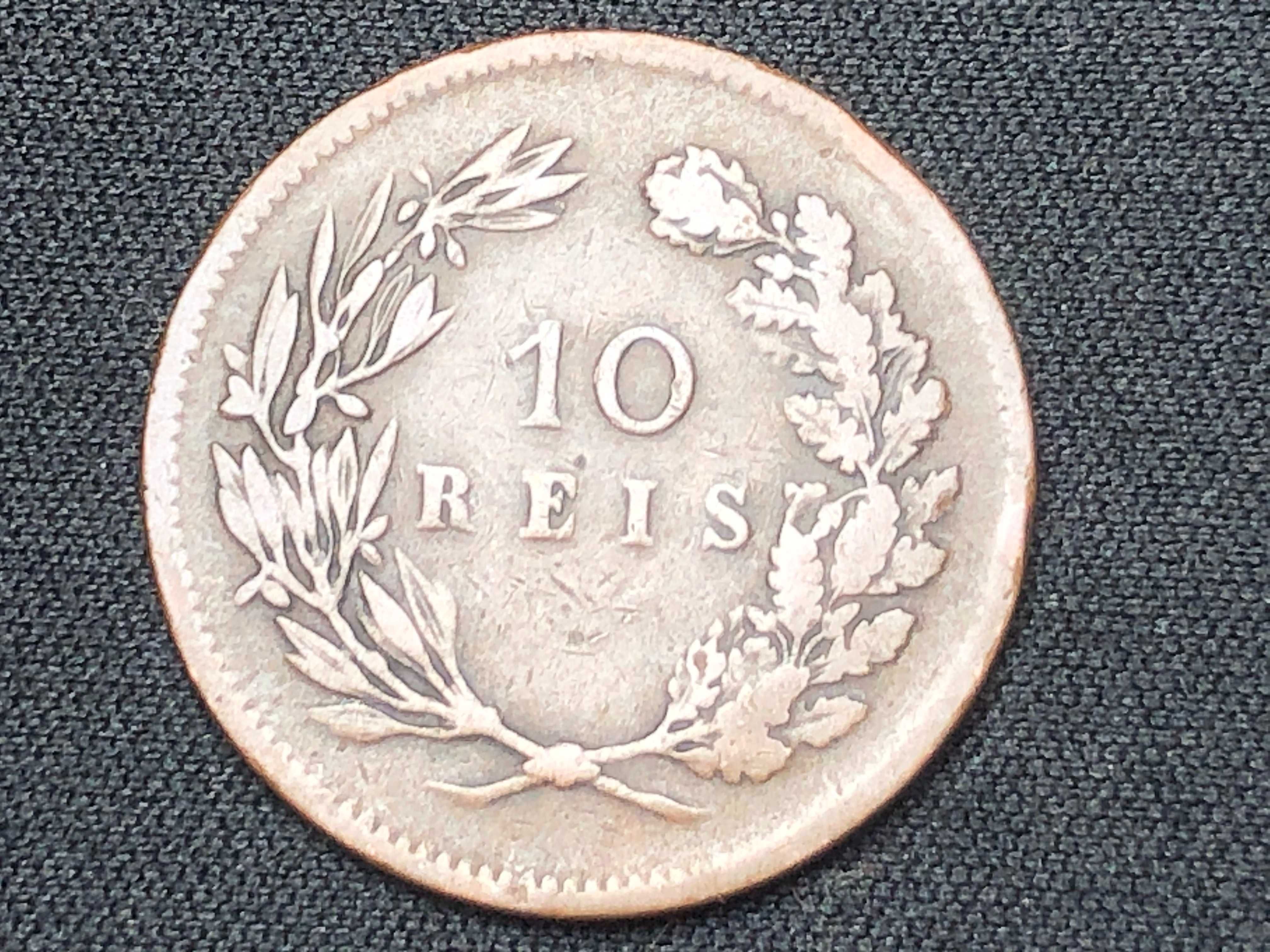 10 Reis 1892 Bronze D. Carlos I