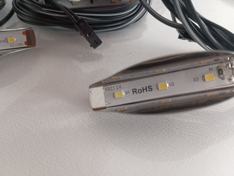 Luzes led para prateleiras de vidro NOVAS